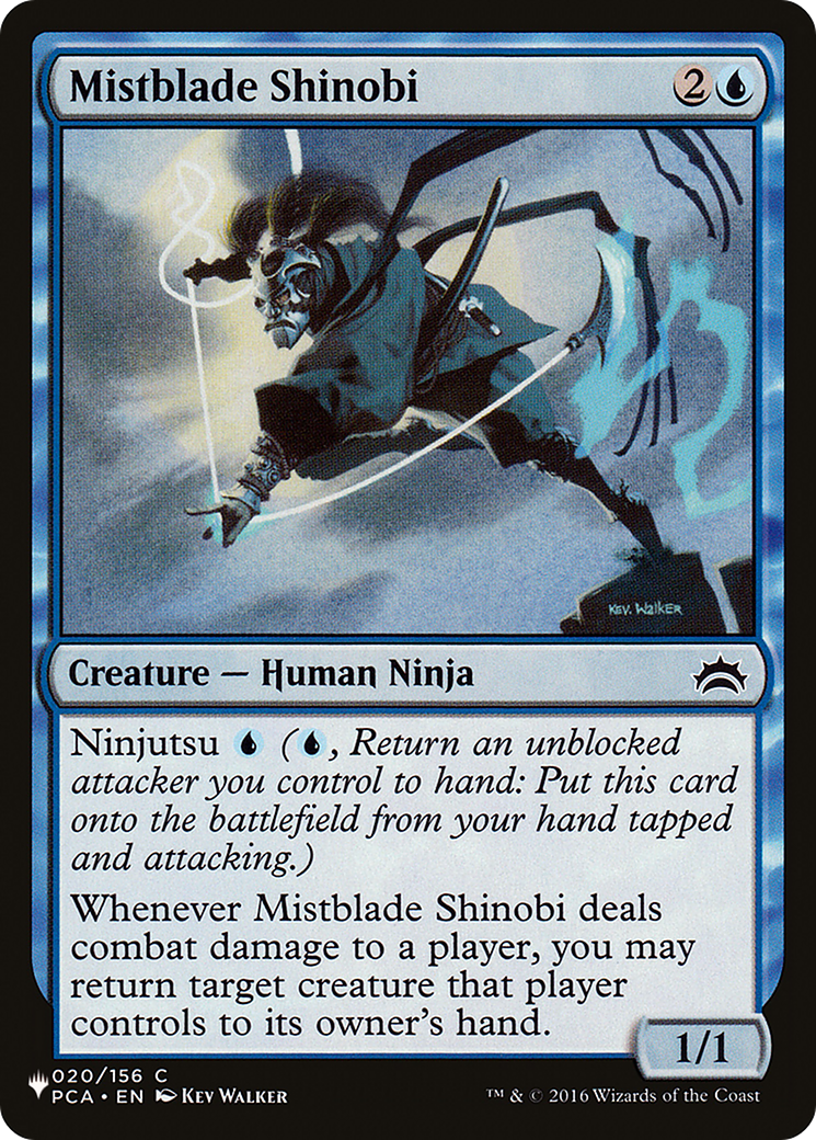 Mistblade Shinobi [The List Reprints] | Gear Gaming Fayetteville