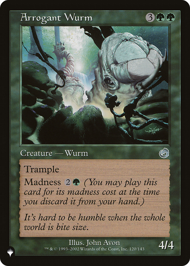 Arrogant Wurm [The List] | Gear Gaming Fayetteville