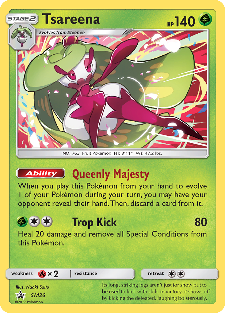Tsareena (SM26) [Sun & Moon: Black Star Promos] | Gear Gaming Fayetteville
