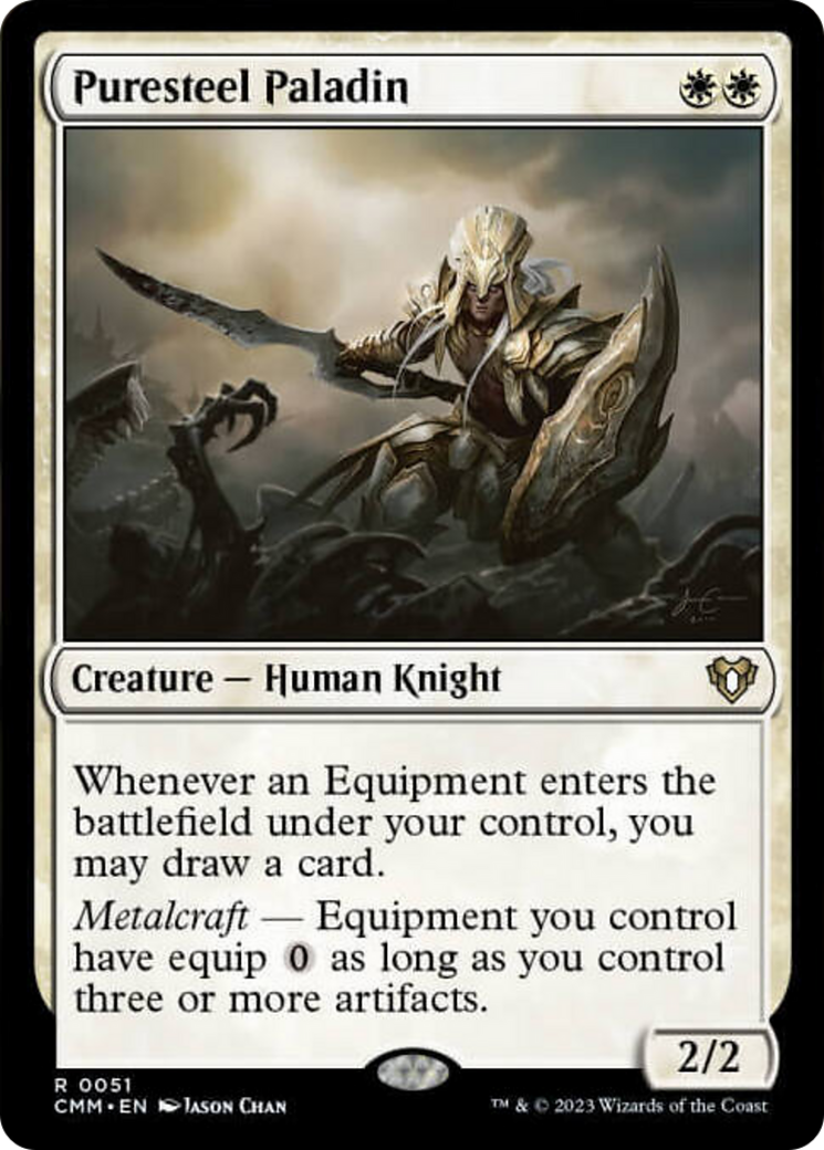 Puresteel Paladin [Commander Masters] | Gear Gaming Fayetteville