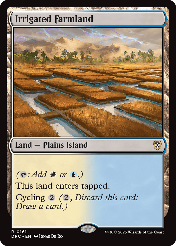 Irrigated Farmland [Aetherdrift Commander] | Gear Gaming Fayetteville