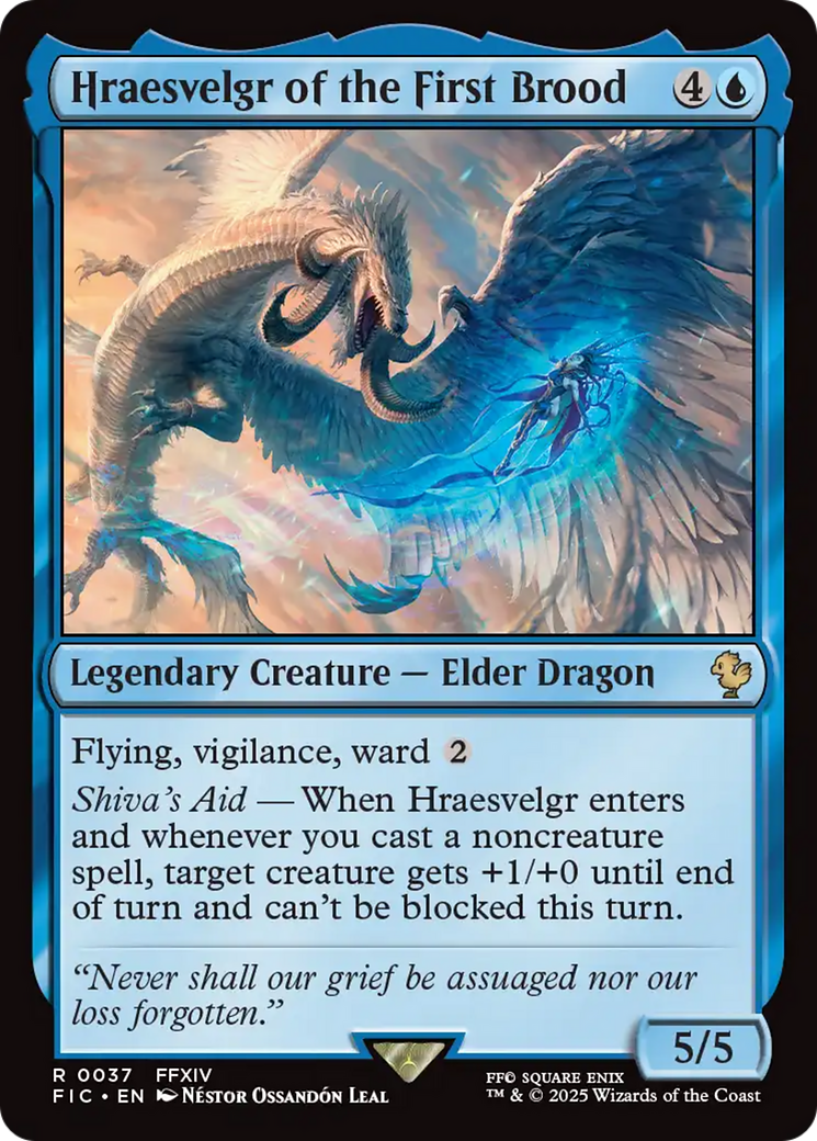 Hraesvelgr of the First Brood [FINAL FANTASY Commander] | Gear Gaming Fayetteville