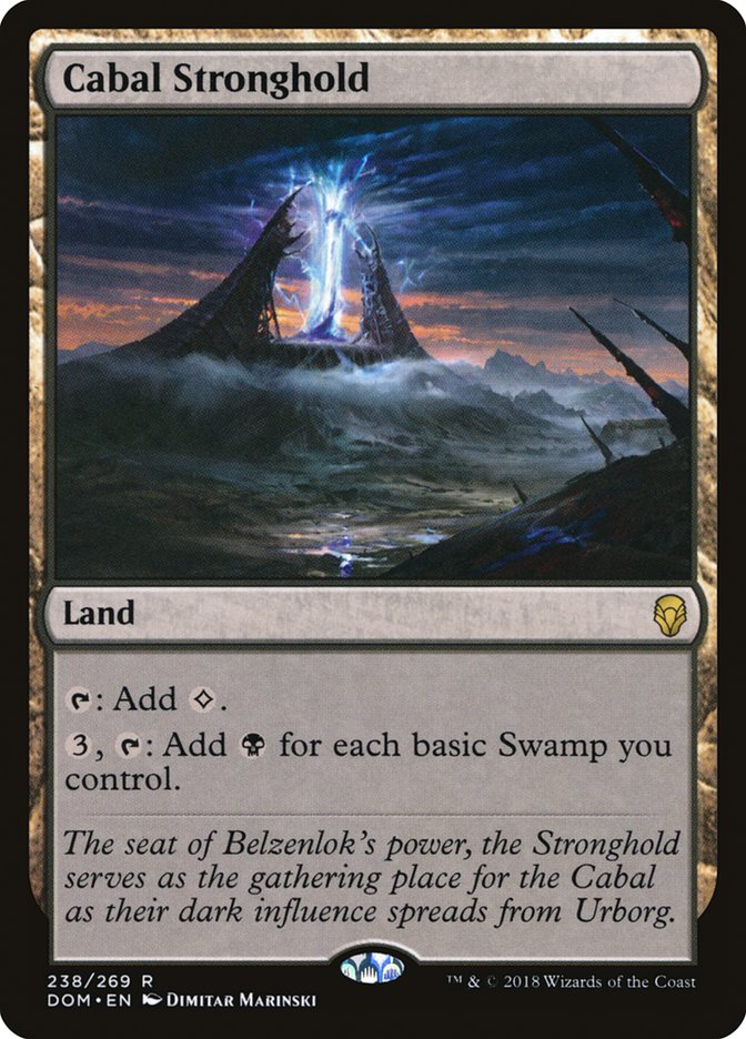 Cabal Stronghold [Dominaria] | Gear Gaming Fayetteville