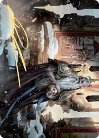 Narfi, Betrayer King Art Card (Gold-Stamped Signature) [Kaldheim Art Series] | Gear Gaming Fayetteville
