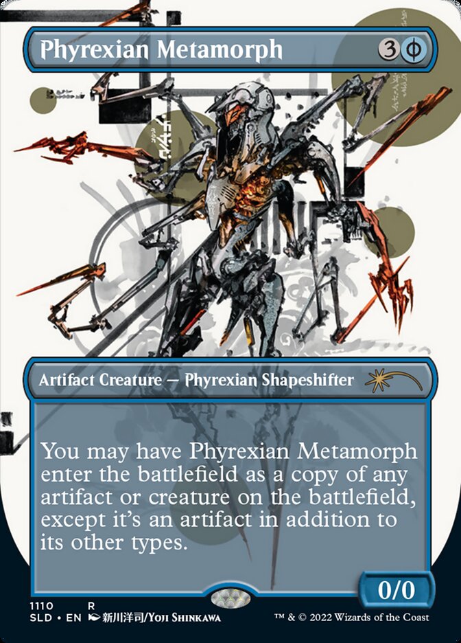 Phyrexian Metamorph (Borderless) [Secret Lair Drop Series] | Gear Gaming Fayetteville