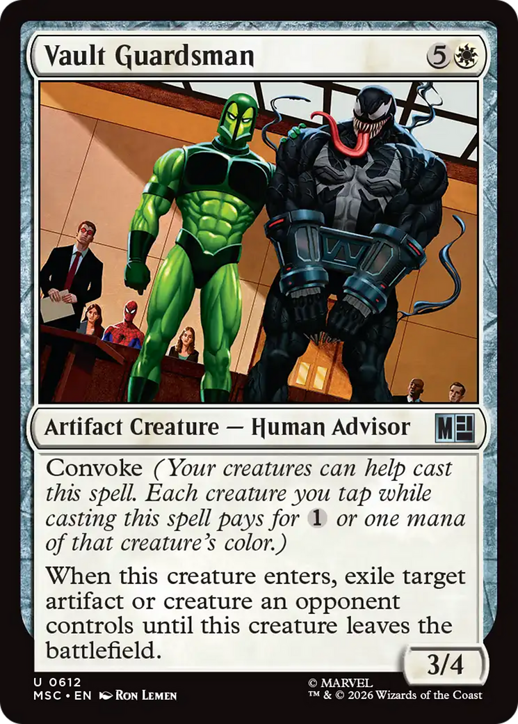 Vault Guardsman [Marvel Super Heroes Commander] | Gear Gaming Fayetteville