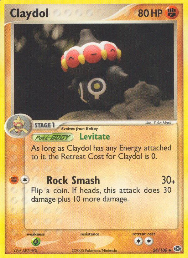 Claydol (24/106) [EX: Emerald] | Gear Gaming Fayetteville
