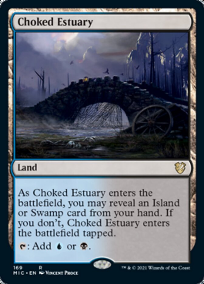 Choked Estuary [Innistrad: Midnight Hunt Commander] | Gear Gaming Fayetteville