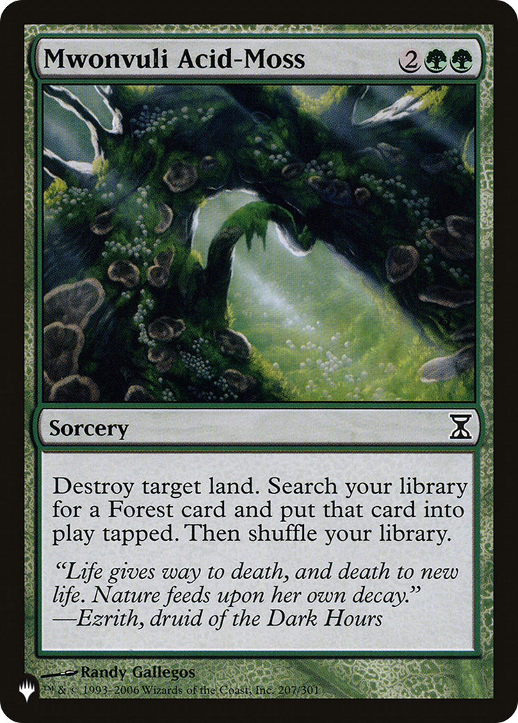 Mwonvuli Acid-Moss [The List Reprints] | Gear Gaming Fayetteville