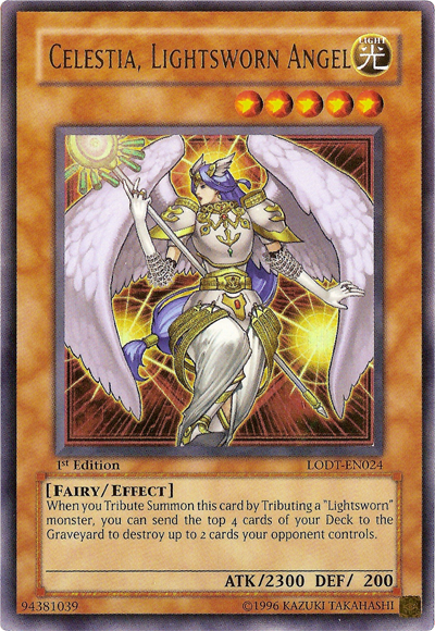 Celestia, Lightsworn Angel [LODT-EN024] Ultra Rare | Gear Gaming Fayetteville