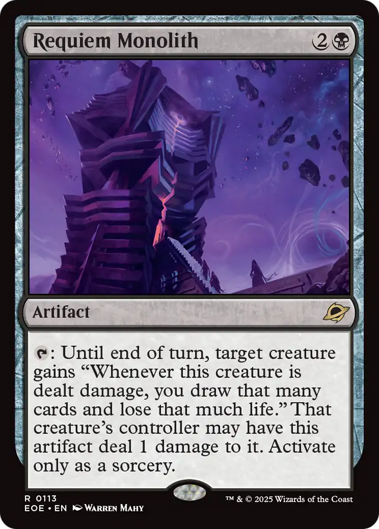 Requiem Monolith [Edge of Eternities] | Gear Gaming Fayetteville