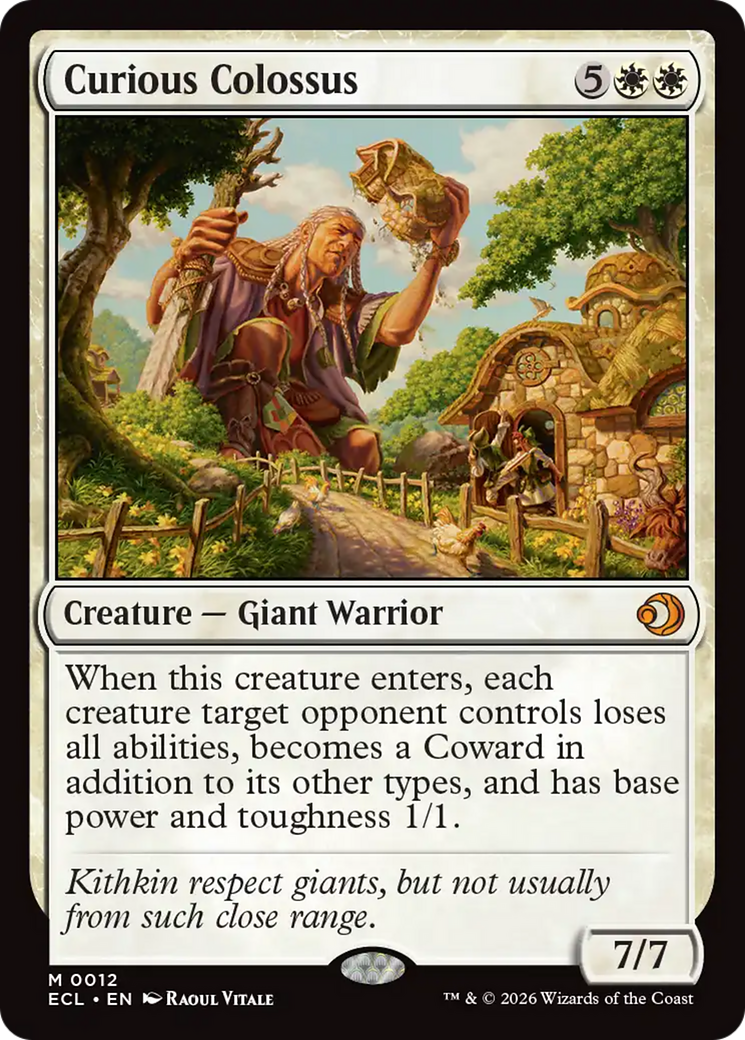 Curious Colossus [Lorwyn Eclipsed] | Gear Gaming Fayetteville