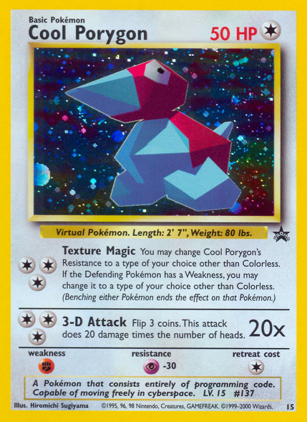 Cool Porygon (15) [Wizards of the Coast: Black Star Promos] | Gear Gaming Fayetteville