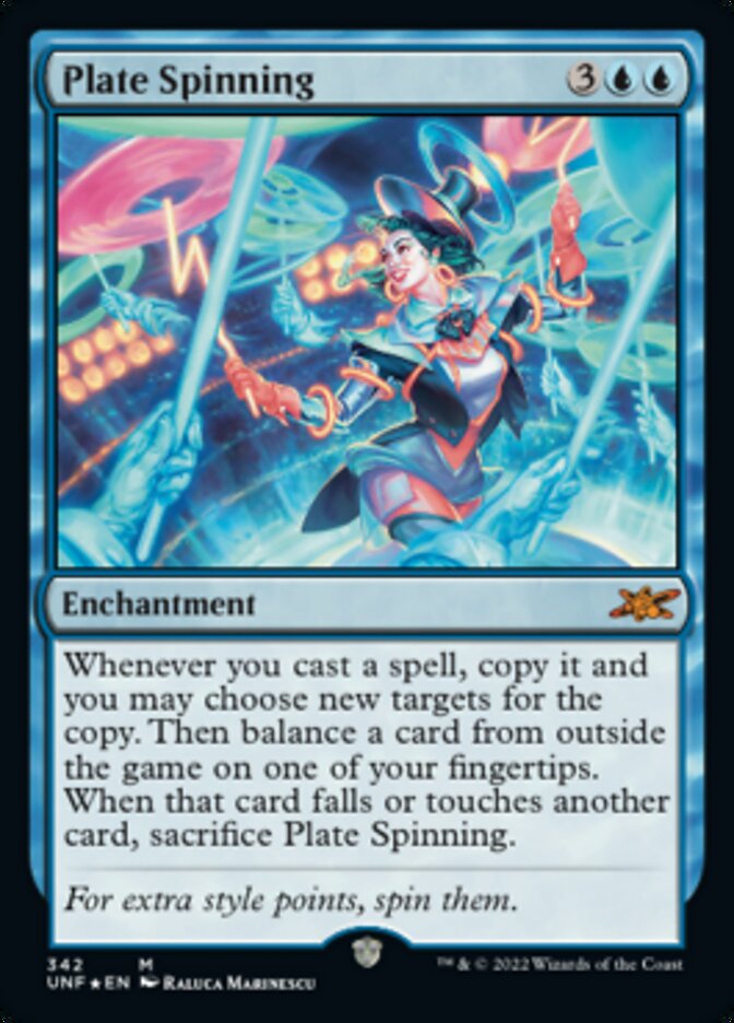 Plate Spinning (Galaxy Foil) [Unfinity] | Gear Gaming Fayetteville
