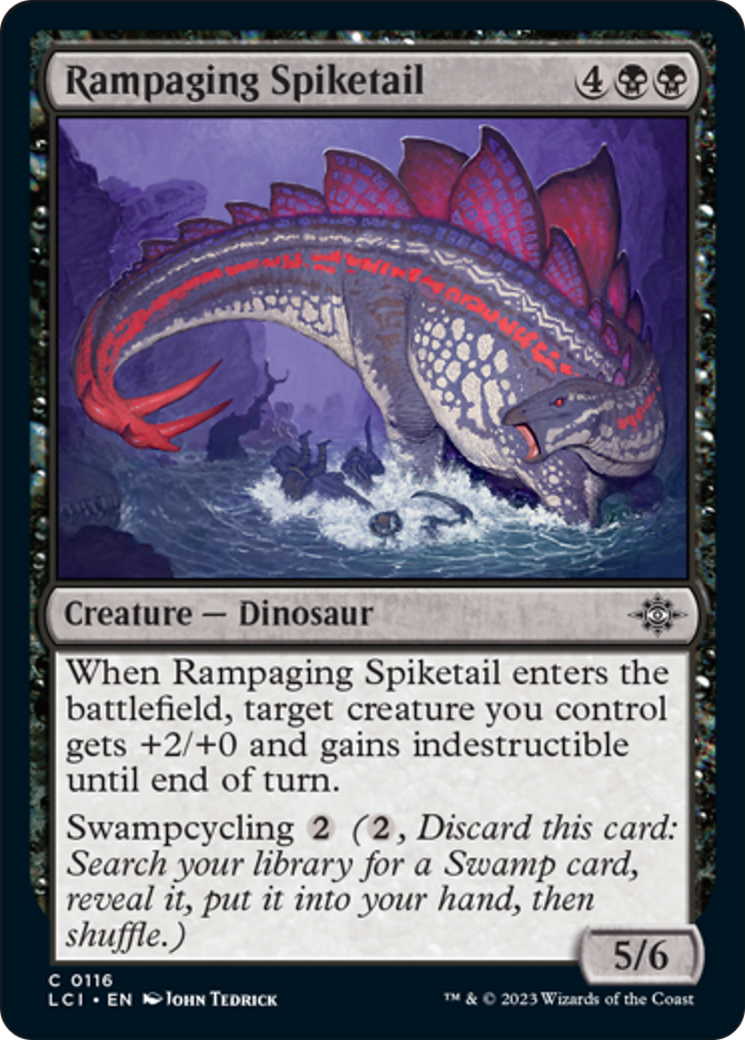 Rampaging Spiketail [The Lost Caverns of Ixalan] | Gear Gaming Fayetteville