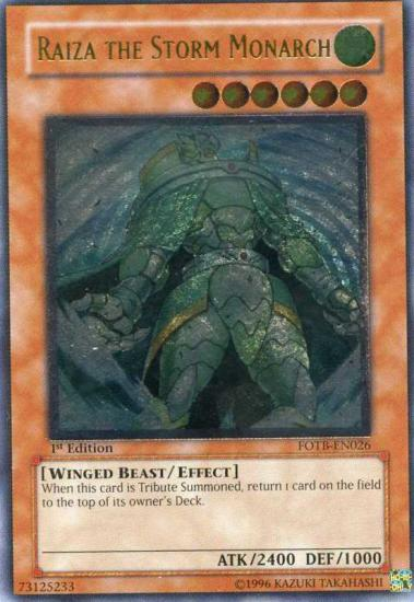 Raiza the Storm Monarch [FOTB-EN026] Ultimate Rare | Gear Gaming Fayetteville