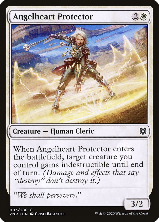 Angelheart Protector [Zendikar Rising] | Gear Gaming Fayetteville