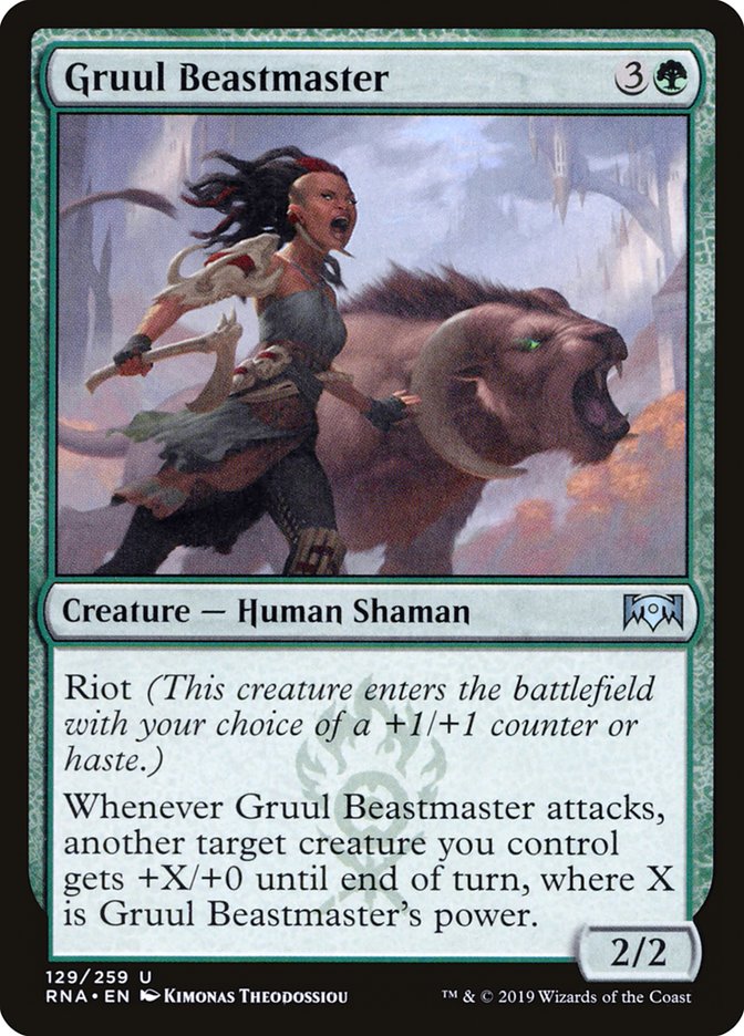 Gruul Beastmaster [Ravnica Allegiance] | Gear Gaming Fayetteville