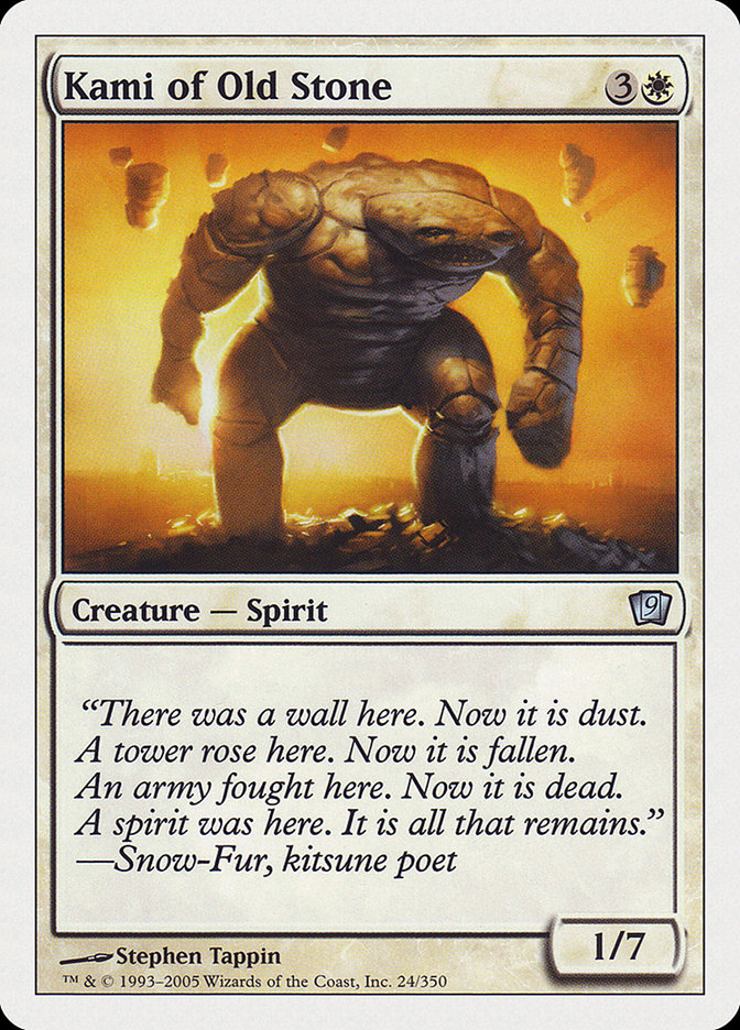 Kami of Old Stone [Ninth Edition] | Gear Gaming Fayetteville