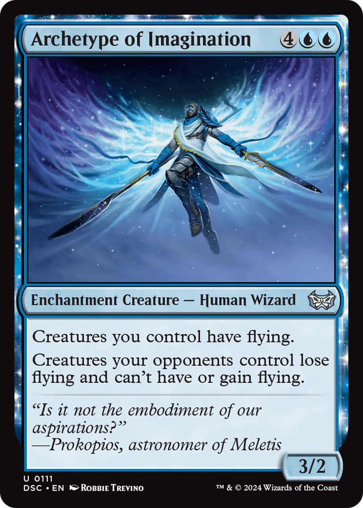 Archetype of Imagination [Duskmourn: House of Horror Commander] | Gear Gaming Fayetteville