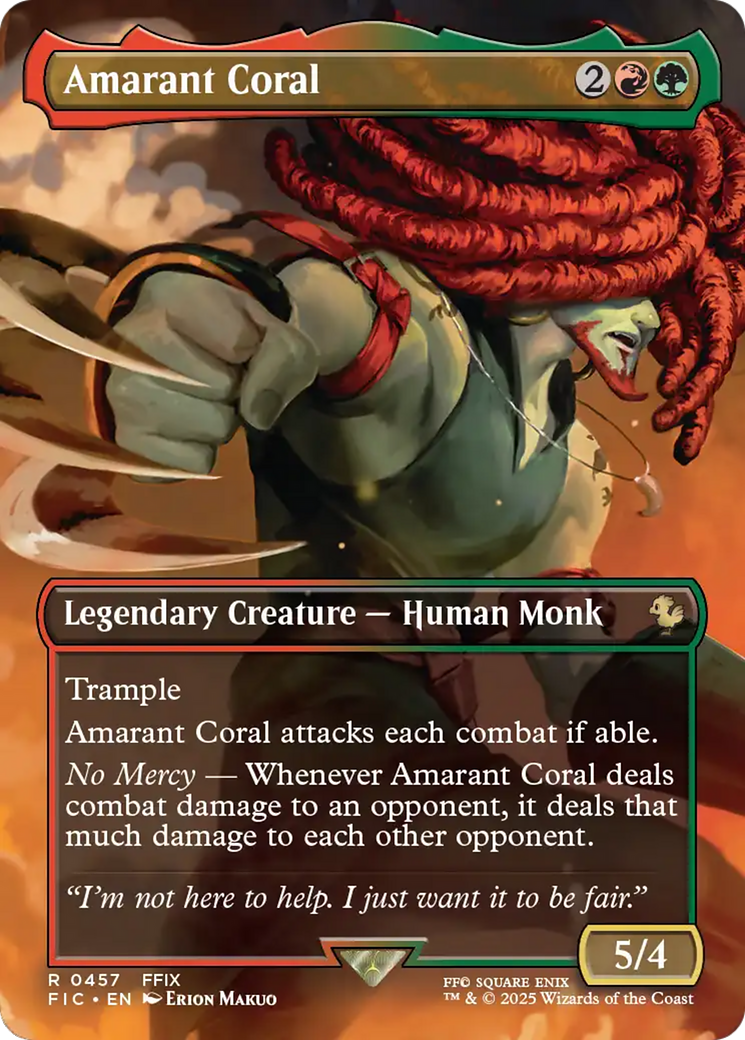 Amarant Coral (Borderless) [FINAL FANTASY Commander] | Gear Gaming Fayetteville