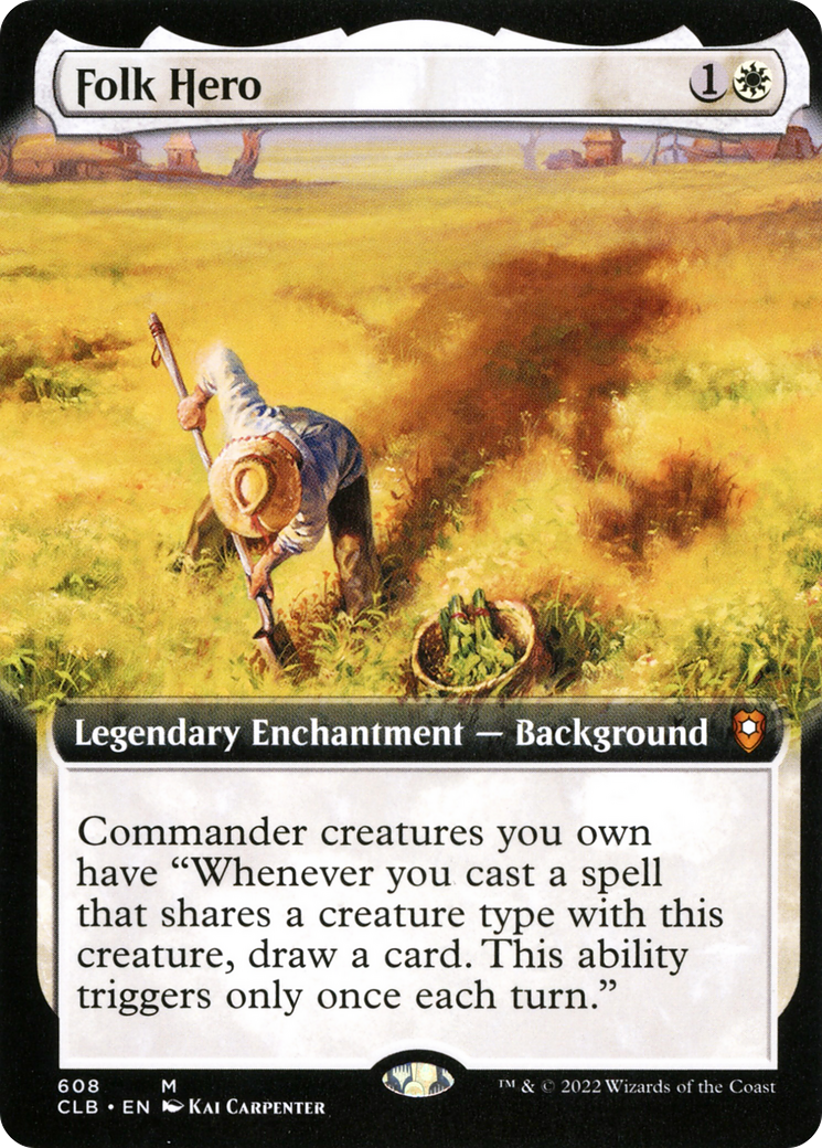 Folk Hero (Surge Foil) [Marvel Super Heroes Commander] | Gear Gaming Fayetteville