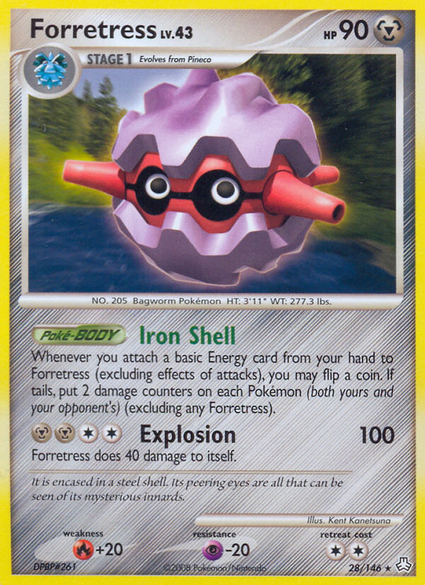 Forretress (28/146) [Diamond & Pearl: Legends Awakened] | Gear Gaming Fayetteville