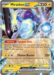 Miraidon ex (081/198) (Jumbo Card) [Scarlet & Violet: Base Set] | Gear Gaming Fayetteville