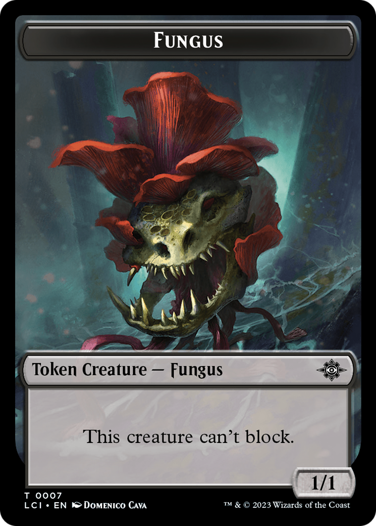 Treasure (0018) // Fungus Double-Sided Token [The Lost Caverns of Ixalan Tokens] | Gear Gaming Fayetteville