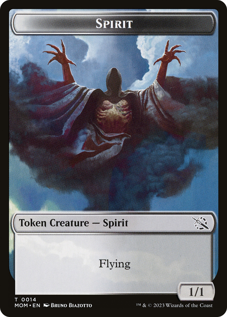 Elemental (02) // Spirit (14) Double-Sided Token [March of the Machine Tokens] | Gear Gaming Fayetteville