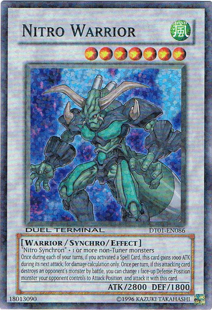 Nitro Warrior [DT01-EN086] Super Rare | Gear Gaming Fayetteville