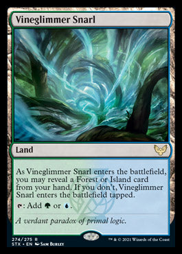 Vineglimmer Snarl [Strixhaven: School of Mages] | Gear Gaming Fayetteville