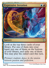 Expressive Iteration (White Border) [Mystery Booster 2] | Gear Gaming Fayetteville