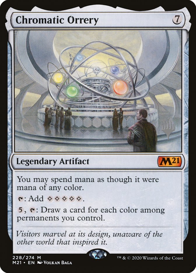 Chromatic Orrery (Promo Pack) [Core Set 2021 Promos] | Gear Gaming Fayetteville