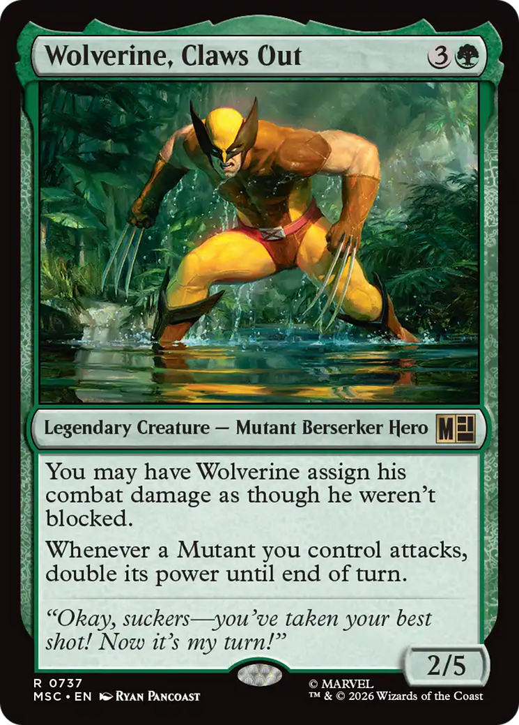 Wolverine, Claws Out [Marvel Super Heroes Commander] | Gear Gaming Fayetteville