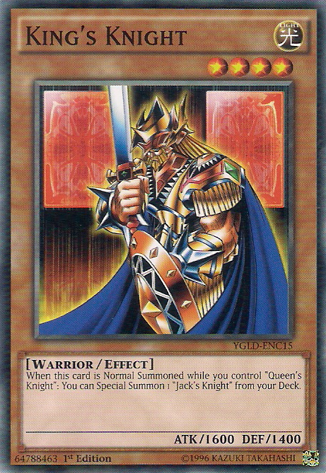 King's Knight [YGLD-ENC15] Common | Gear Gaming Fayetteville