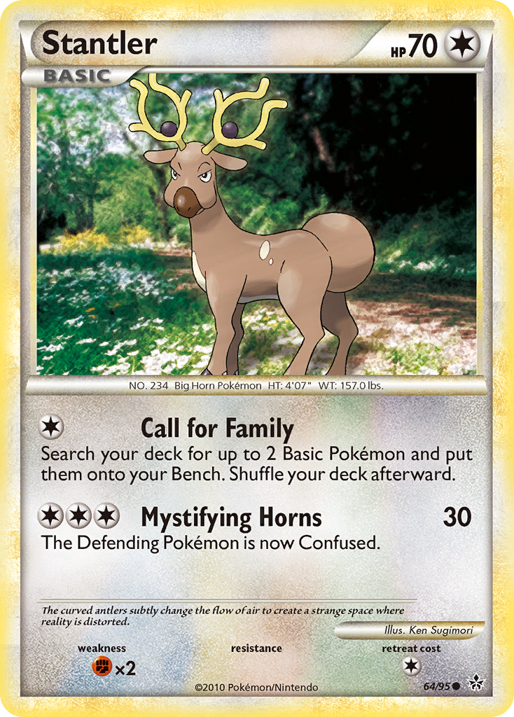 Stantler (64/95) [HeartGold & SoulSilver: Unleashed] | Gear Gaming Fayetteville