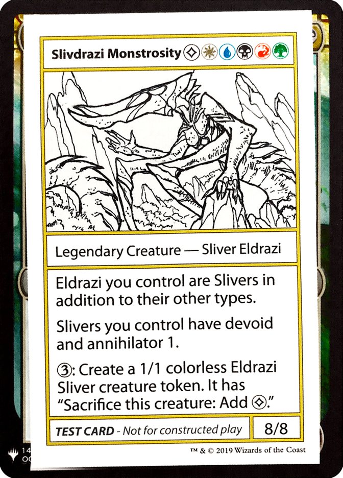 Slivdrazi Monstrosity [Mystery Booster Playtest Cards] | Gear Gaming Fayetteville