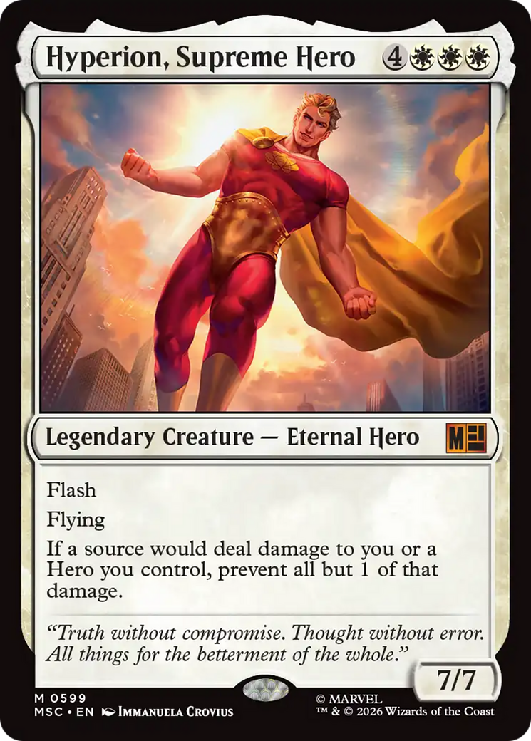 Hyperion, Supreme Hero [Marvel Super Heroes Commander] | Gear Gaming Fayetteville