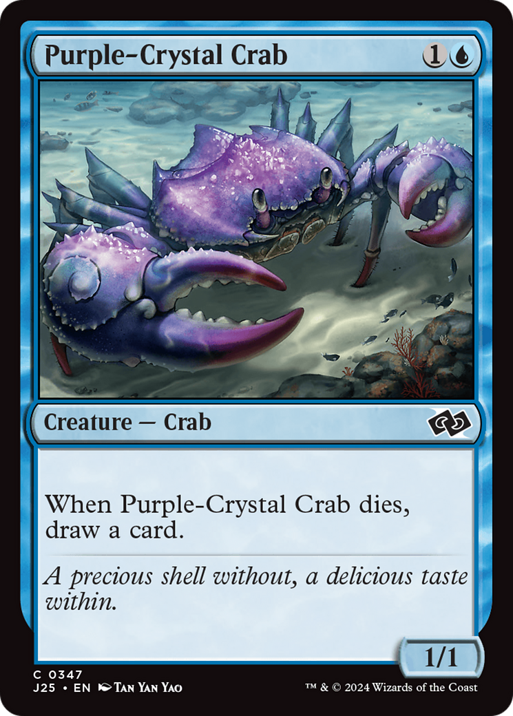 Purple-Crystal Crab [Foundations Jumpstart] | Gear Gaming Fayetteville