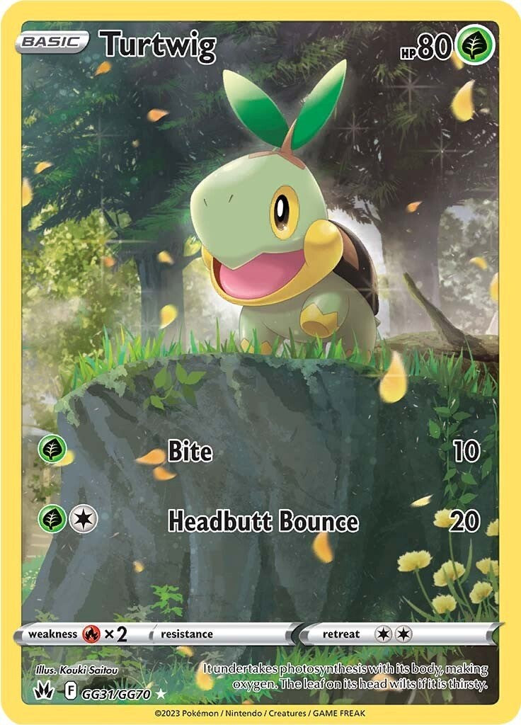 Turtwig (GG31/GG70) [Sword & Shield: Crown Zenith] | Gear Gaming Fayetteville