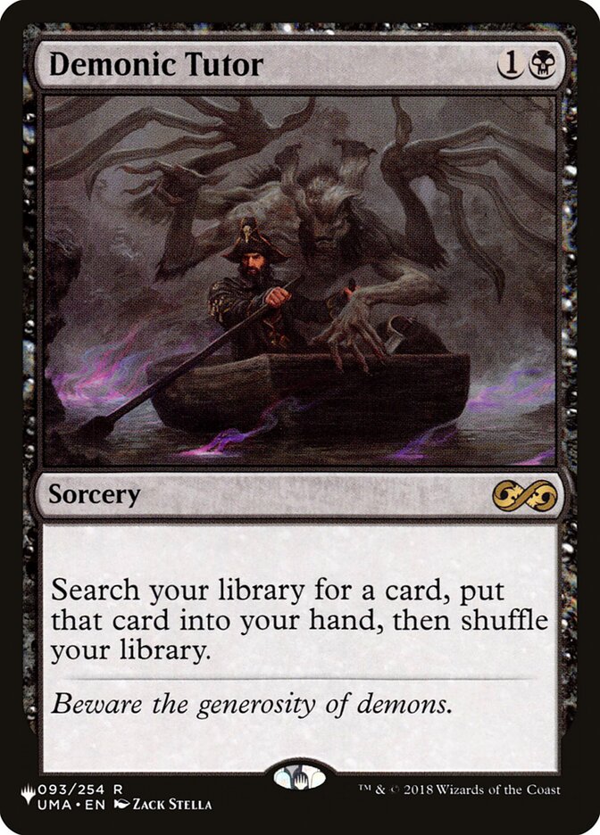 Demonic Tutor [The List] | Gear Gaming Fayetteville