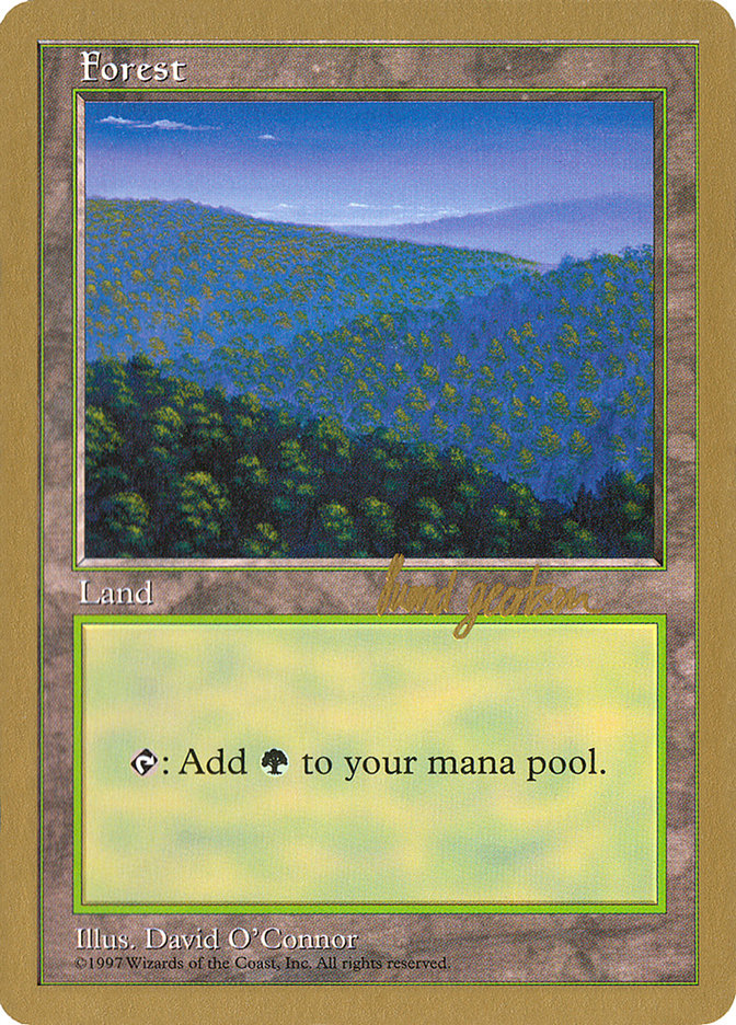 Forest (418) (Svend Geertsen) [World Championship Decks 1997] | Gear Gaming Fayetteville