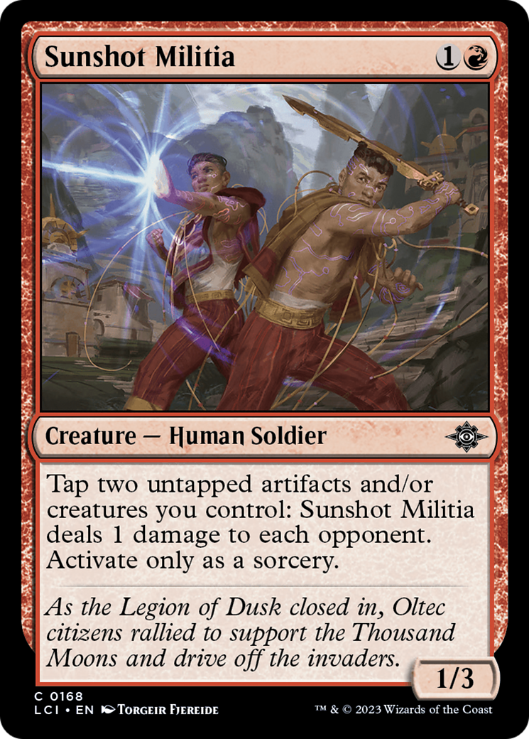 Sunshot Militia [The Lost Caverns of Ixalan] | Gear Gaming Fayetteville