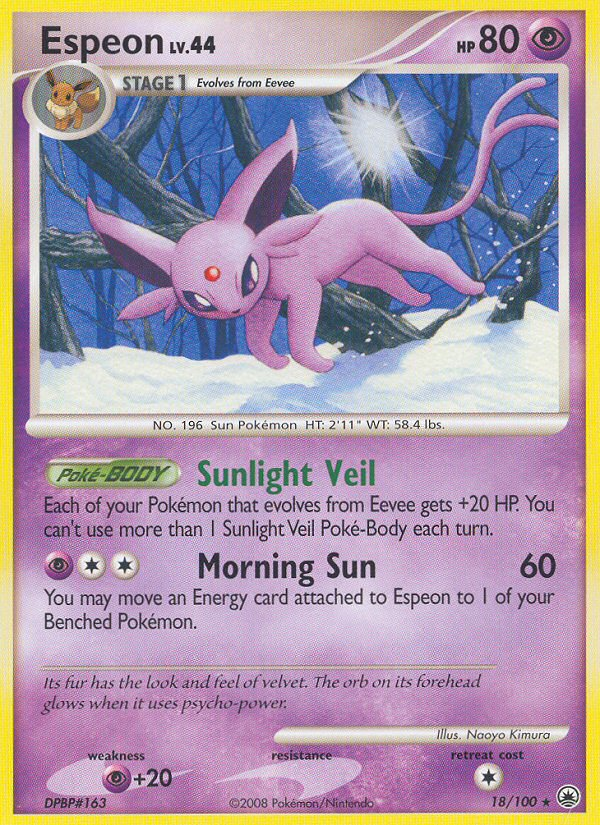Espeon (18/100) [Diamond & Pearl: Majestic Dawn] | Gear Gaming Fayetteville