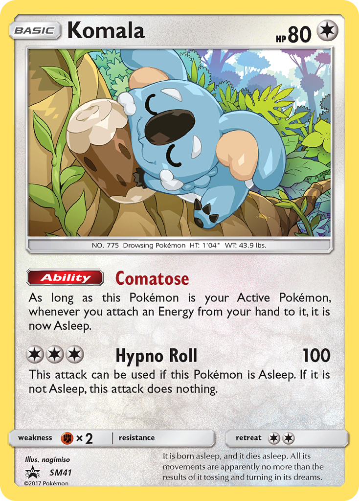 Komala (SM41) [Sun & Moon: Black Star Promos] | Gear Gaming Fayetteville