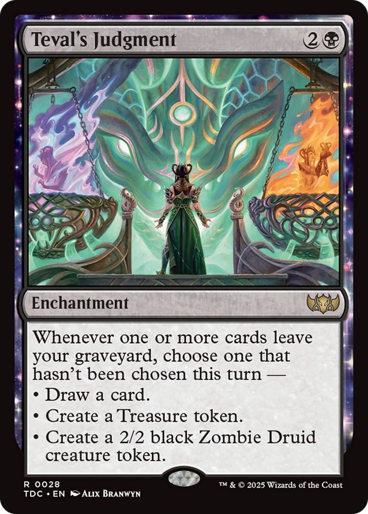 Teval's Judgment [Tarkir: Dragonstorm Commander] | Gear Gaming Fayetteville