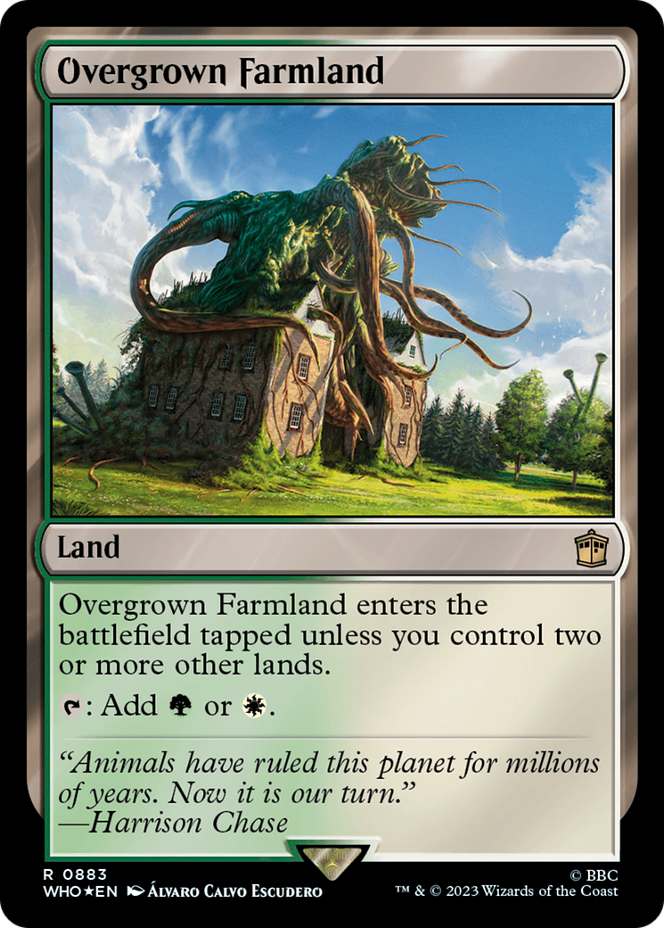 Overgrown Farmland (Surge Foil) [Doctor Who] | Gear Gaming Fayetteville