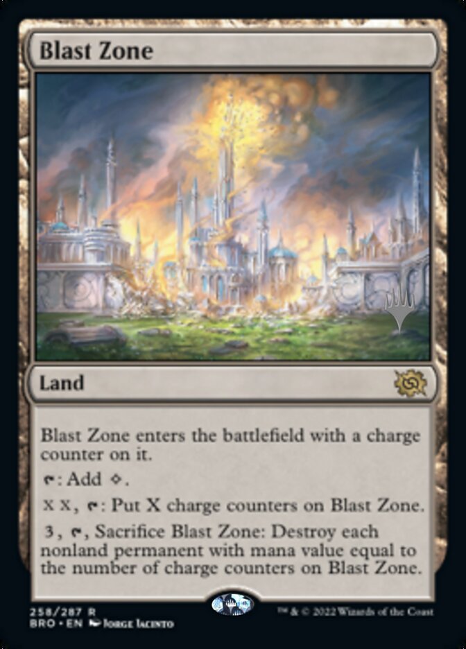 Blast Zone (Promo Pack) [The Brothers' War Promos] | Gear Gaming Fayetteville