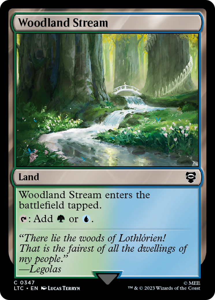 Woodland Stream [The Lord of the Rings: Tales of Middle-Earth Commander] | Gear Gaming Fayetteville